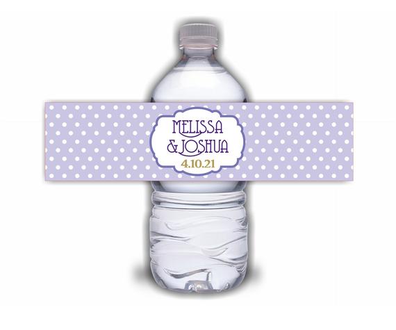 Wedding Water Bottle Labels - Image 5