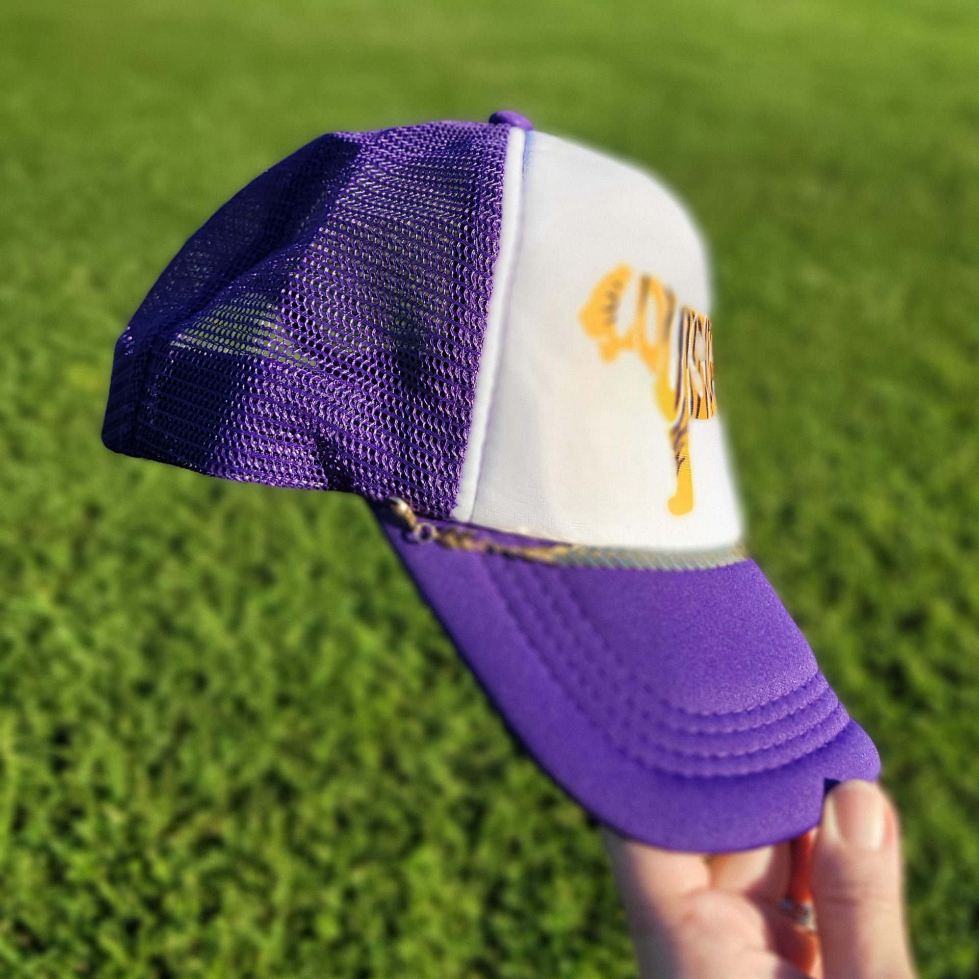Louisiana Tiger Word Art Hat - Image 3